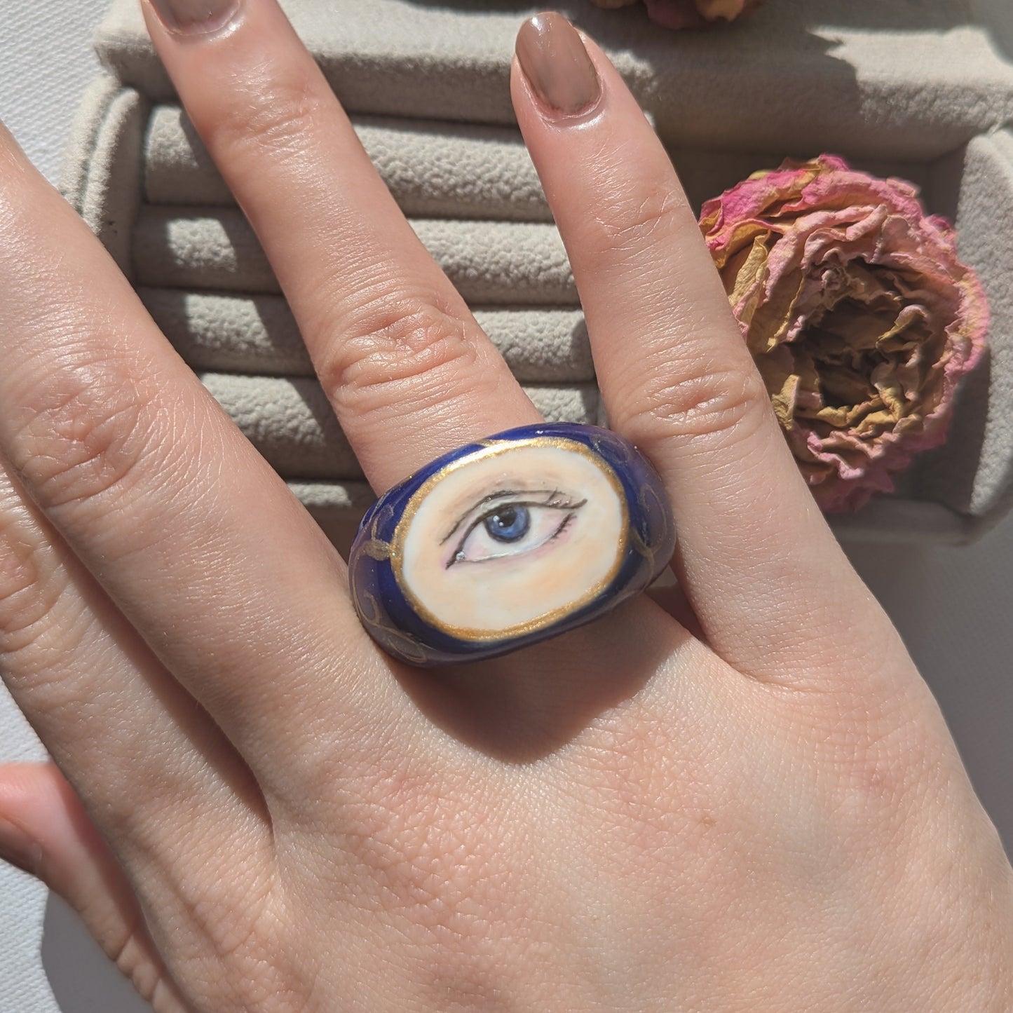 Lover's Eye - Bleu roi