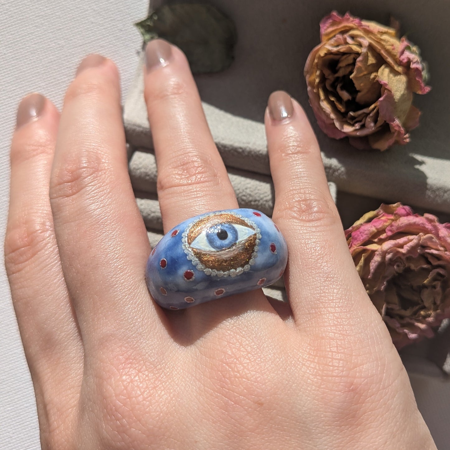 Œil Protecteur — Bague talisman