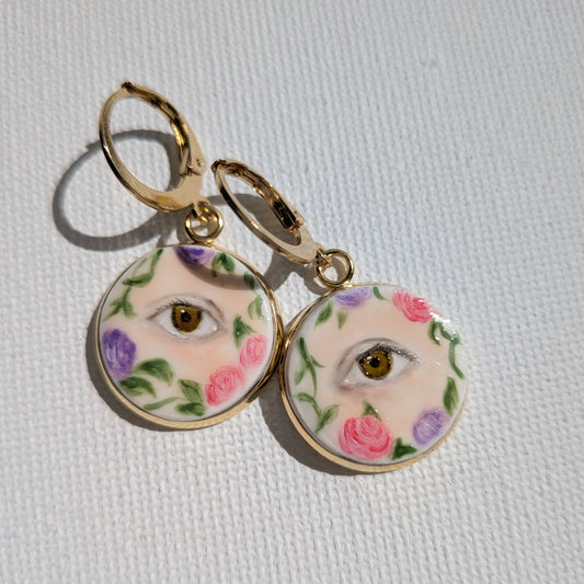 Lover’s eyes dans la rose